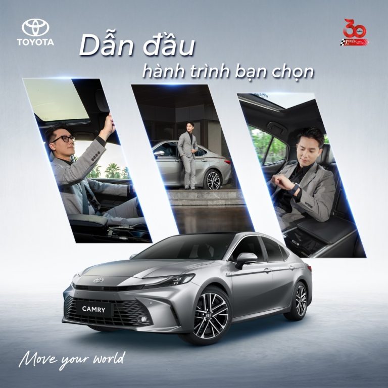 Toyota Camry HoÀn ToÀn MỚi DẪn ĐẦu HÀnh TrÌnh BẠn ChỌn