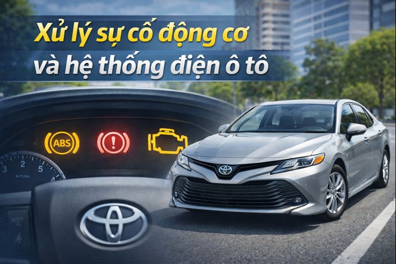 Xử Lý Sự Cố động Cơ Và Hệ Thống điện ô Tô